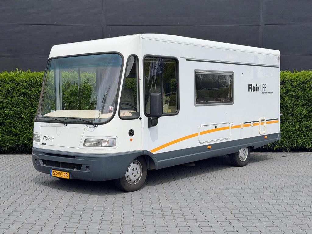 Niesmann & Bisschoff Flair Life INTEGRAALCAMPER, 3-PERSOONS,, Caravans en Kamperen, 6 tot 7 meter, Bedrijf, Tot en met 3, 6 tot 7 meter