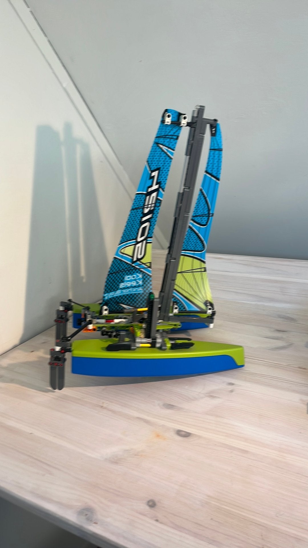 Lego boot/catamaran, Ophalen of Verzenden, Zo goed als nieuw
