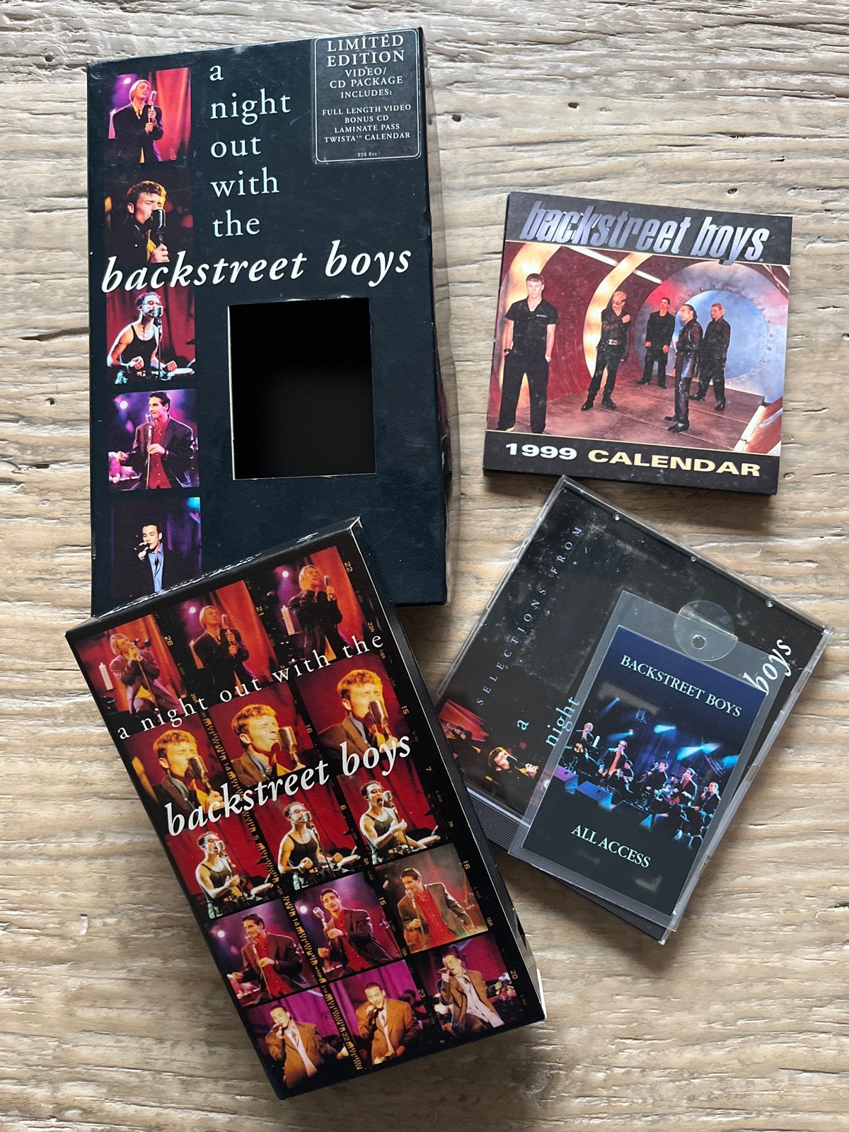 Backstreet Boys - A Night Out Limited Edition Video/CD Pakke, Ophalen of Verzenden, Nieuw in verpakking