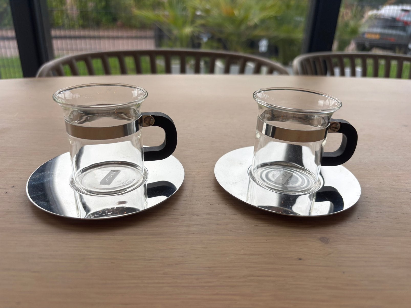 Bodum Bistro Espresso Kopjes Deens Design Carsten Jørgensen, Overige materialen, Ophalen of Verzenden, Zo goed als nieuw, Overige stijlen