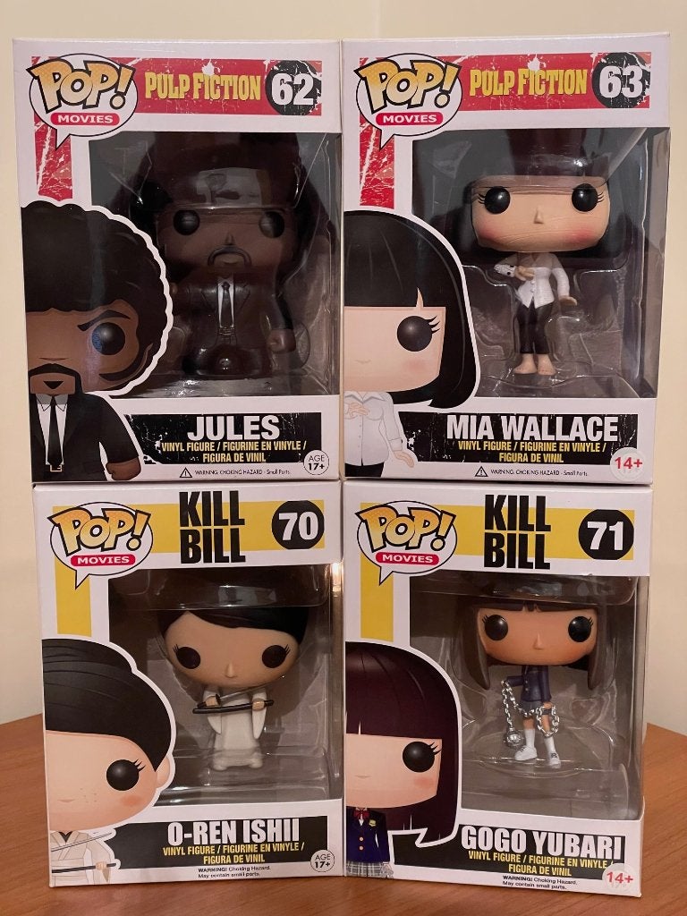 Funko POP! Pulp Fiction + Kill Bill Tarantino vaulted NIEUW, Ophalen of Verzenden, Nieuw