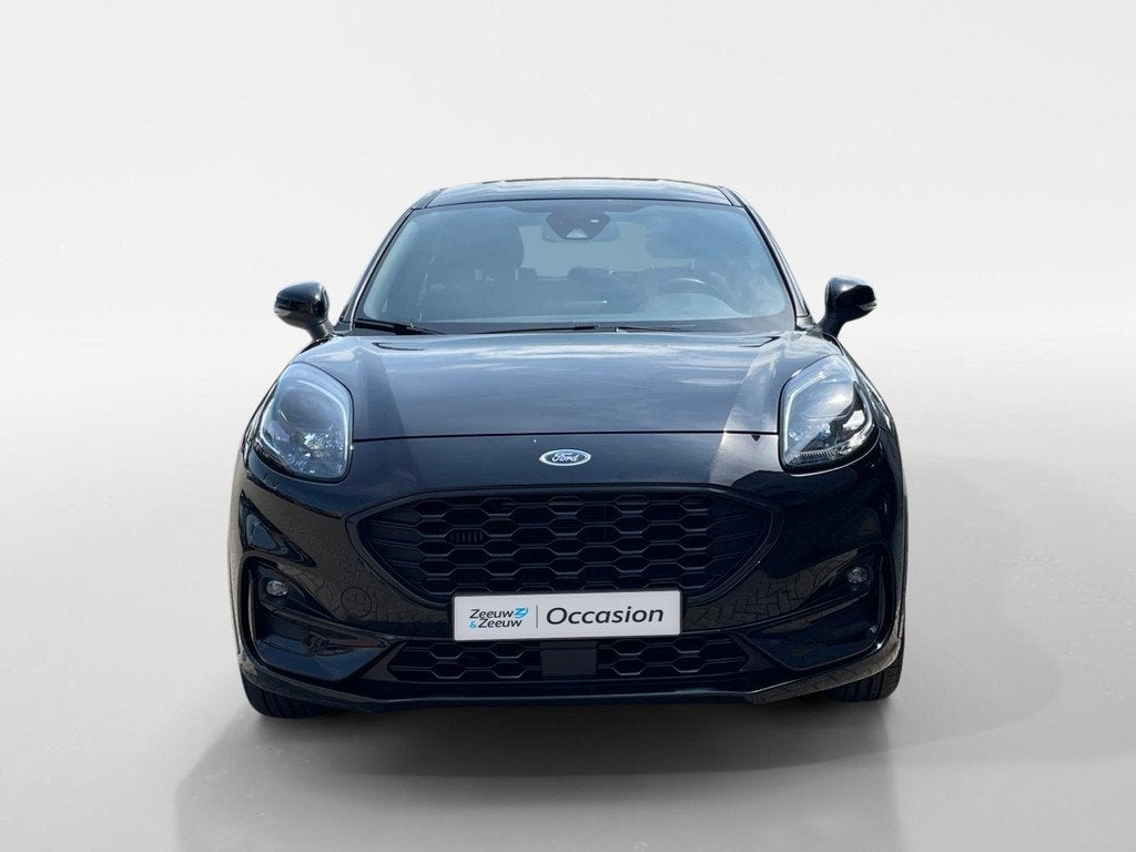 Ford Puma 1.0 EcoBoost Hybrid ST-Line | Trekhaak | Stuur sto, Voorwielaandrijving, Zwart, Bedrijf, Handgeschakeld