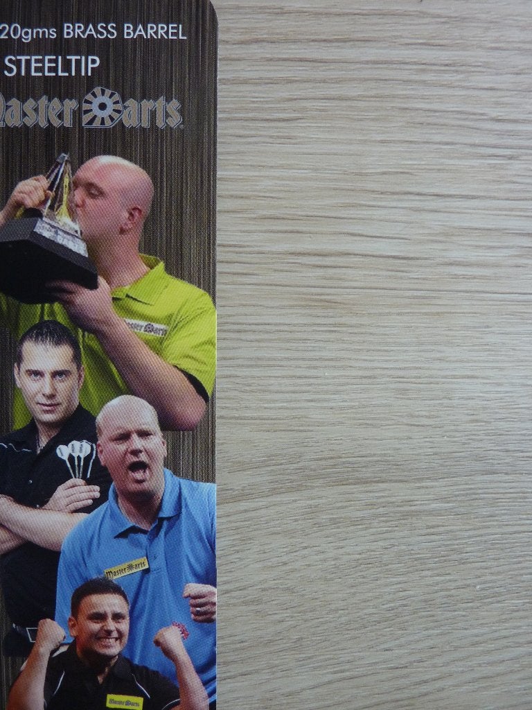 dart Master Darts barrels goud zwart kleurig dartpijlen doos, Ophalen, Nieuw, Overige typen