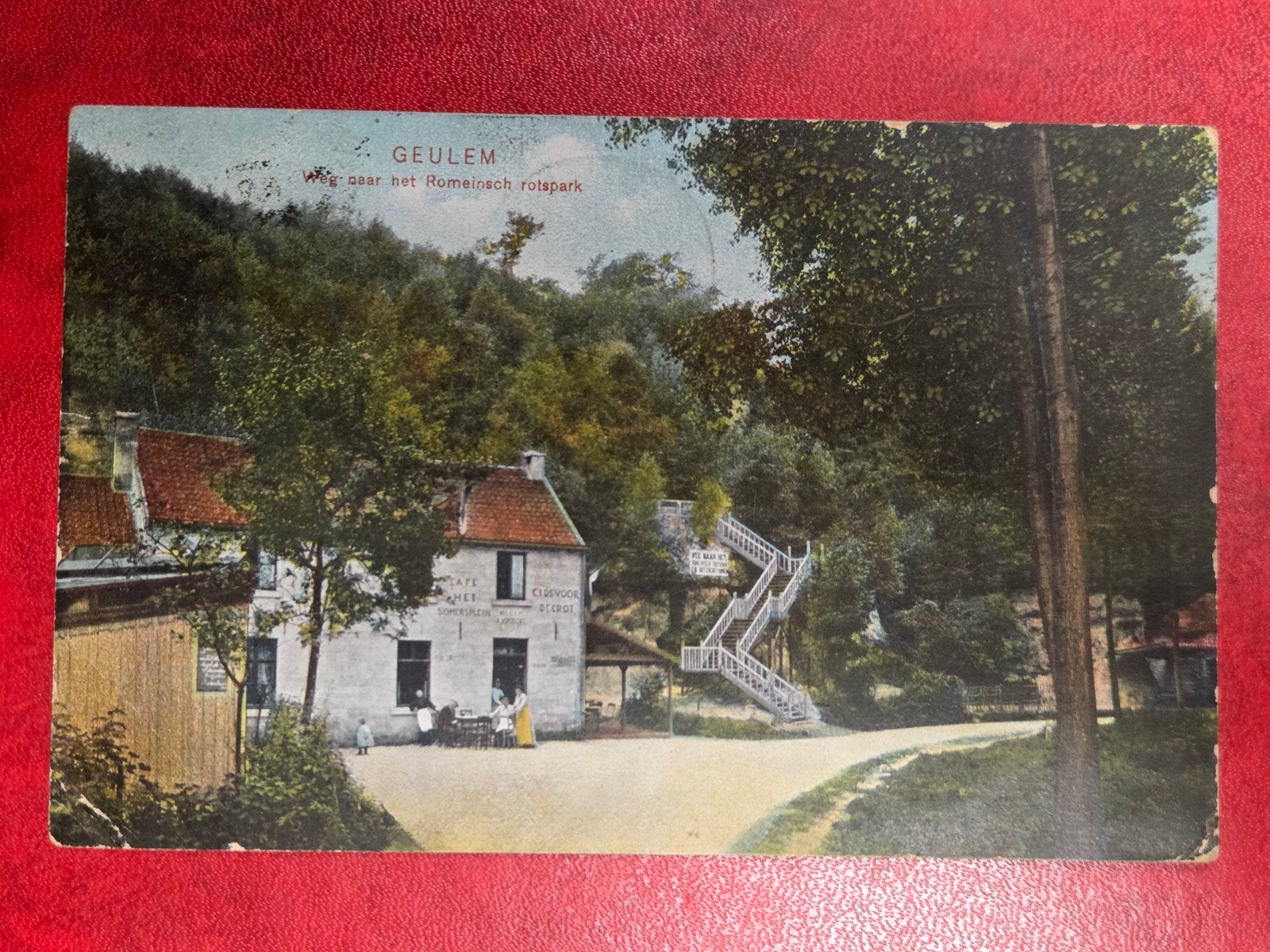 Geulhem bij Sint Gerlach Weg naar het Romeins Rotspark, Verzamelen, Ophalen of Verzenden, Voor 1920