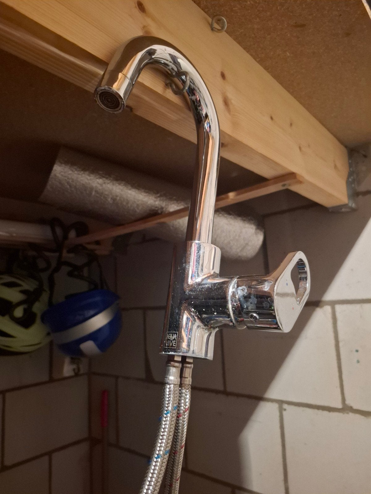 Mengkraan Aqua Vive - Chroom, Ophalen of Verzenden, Gebruikt, Chroom, Kraan