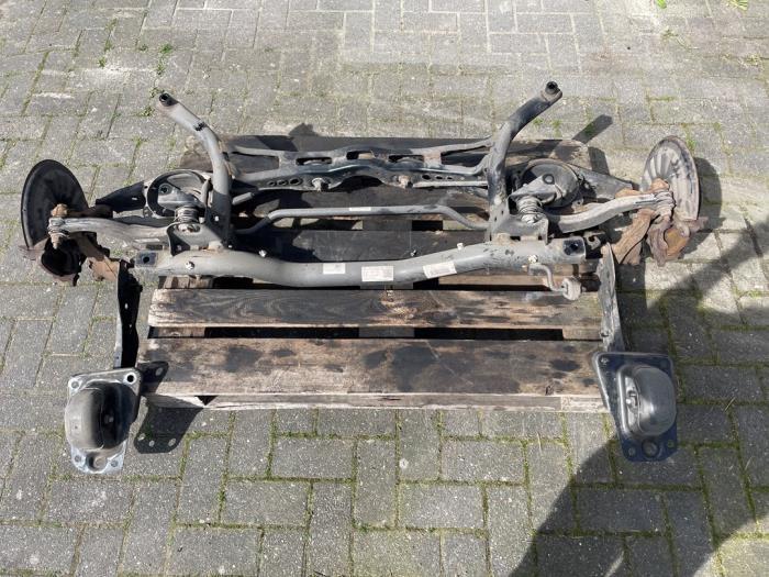 Achteras voorwielaandrijving van een Volkswagen Golf Sportsv, Gebruikt, -, Volkswagen, -