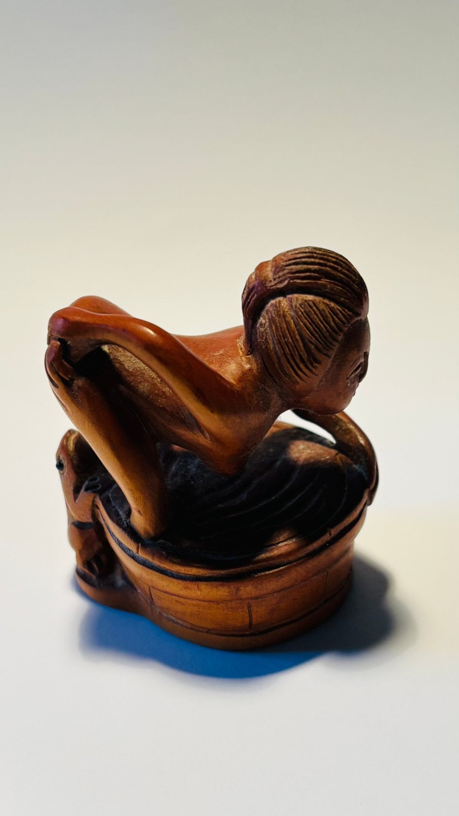 Shunga netsuke ( erotische netsuke), Antiek en Kunst, Kunst | Niet-Westerse kunst, Ophalen of Verzenden