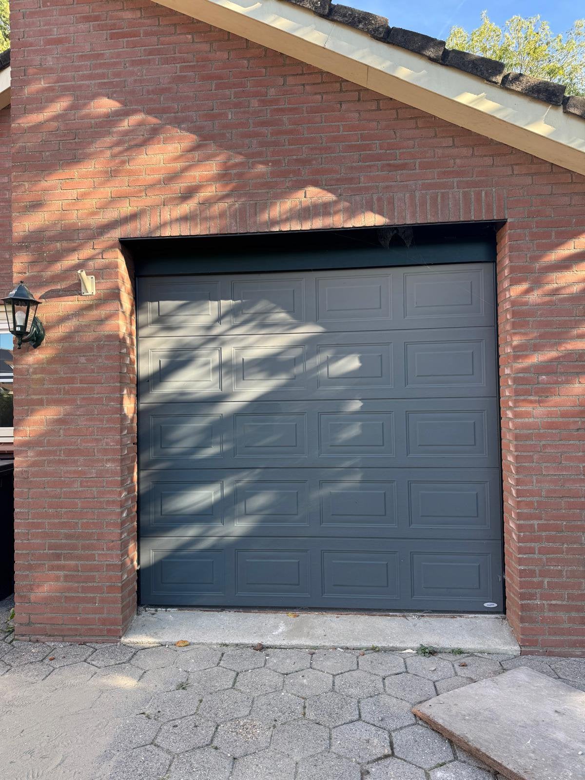 Novoferm garagedeur, Ophalen
