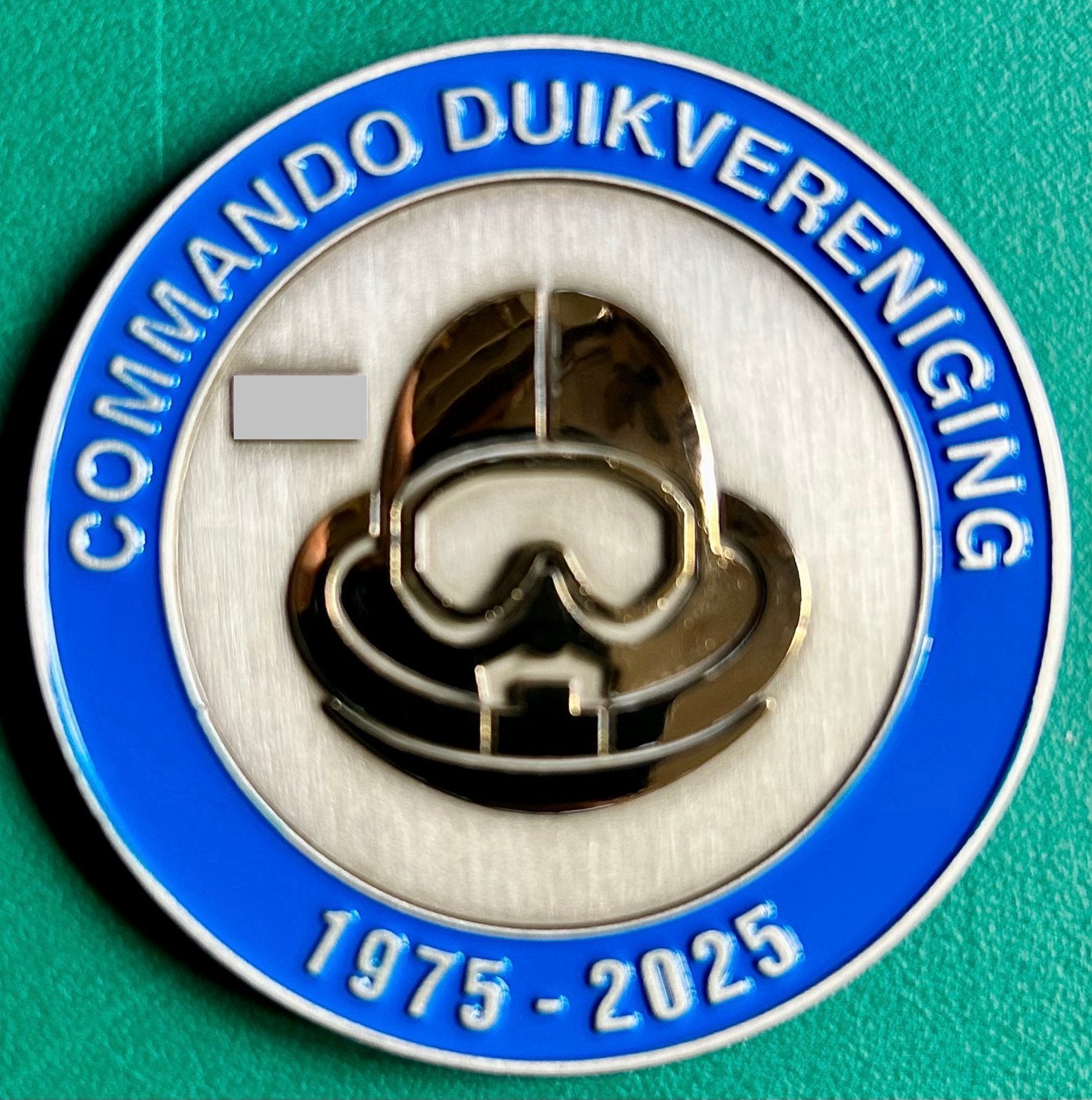 Coin Korps Commandotroepen Duikvereniging, Ophalen of Verzenden, Landmacht, Nederland, Embleem of Badge