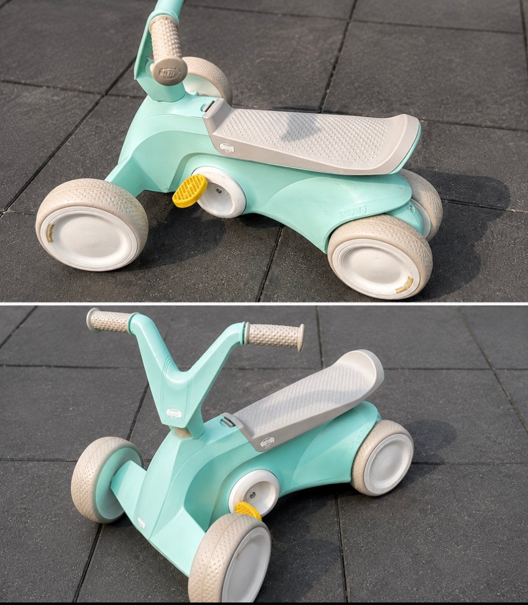 Driewieler/loopfiets, Ophalen