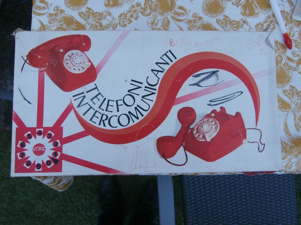 Kindertelefoon vintage jaar 1973 in de doos., Ophalen of Verzenden