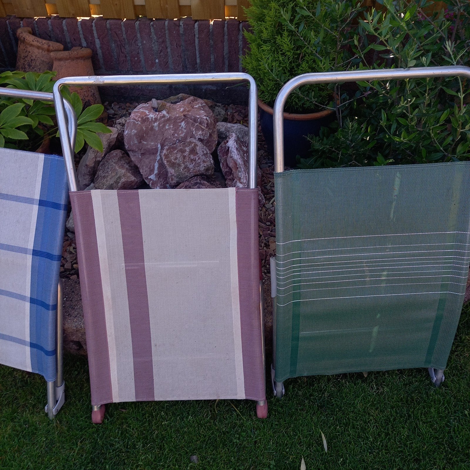 Voetensteunen voor campingstoelen - Prim staat, Ophalen, Gebruikt