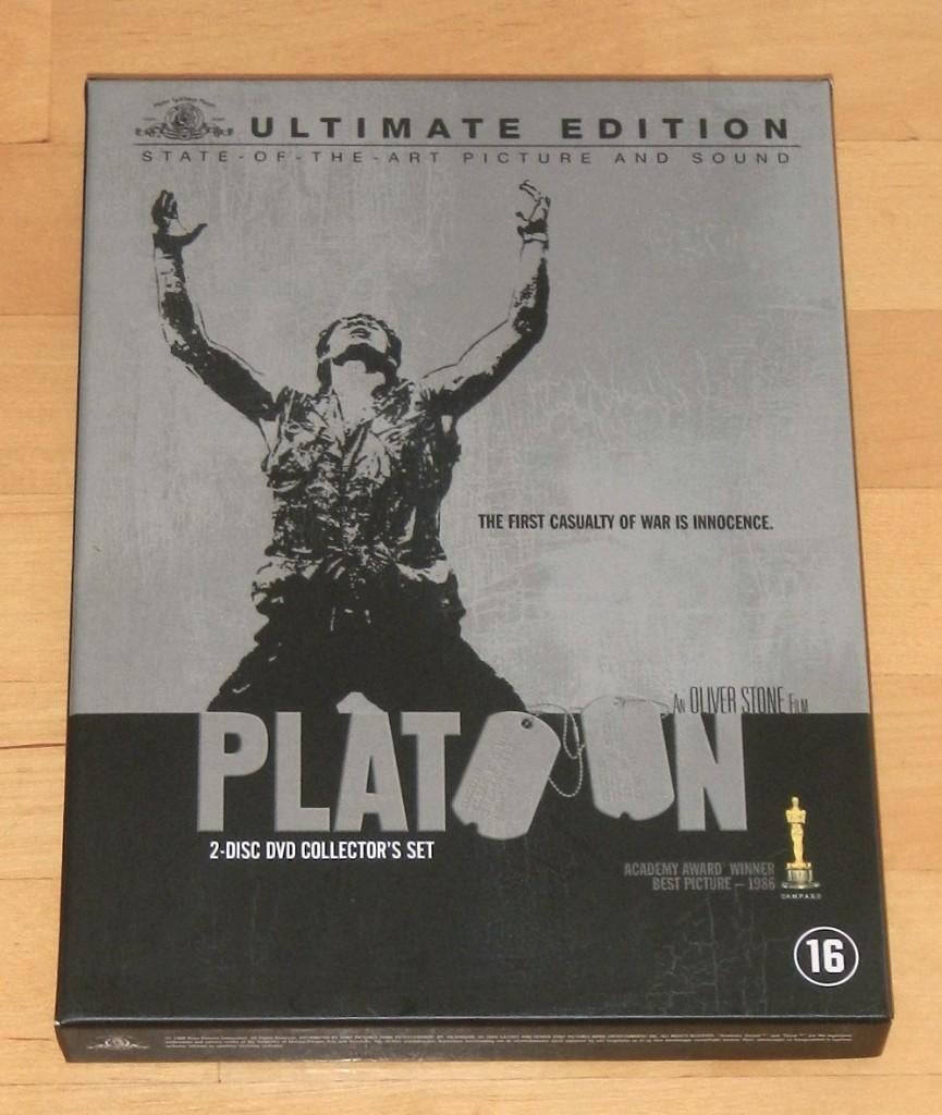 2 dvd - Platoon - Ultimate edition, Alle leeftijden, Verzenden, 1940 tot 1960, Zo goed als nieuw