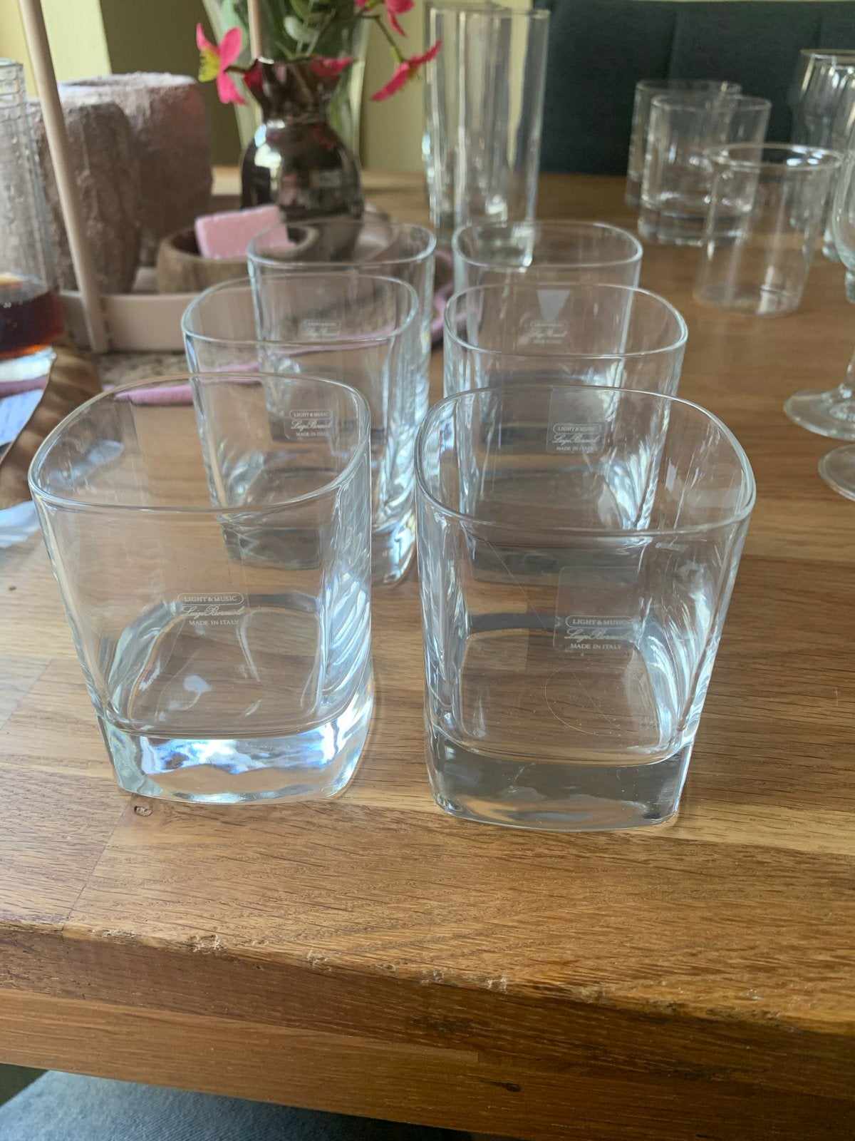 Glazen van Luigi Bormioli - Set van 6, Ophalen, Glas of Glazen, Overige merken, Overige stijlen