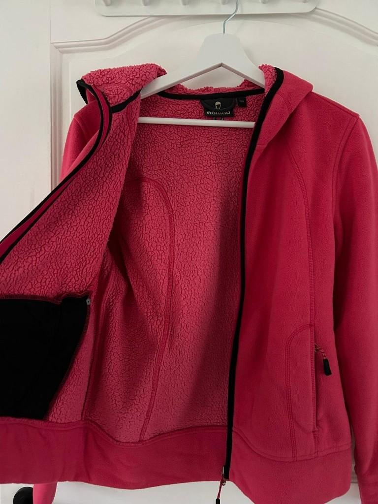Fleecetrui Nomad Fuchsia Roze - M - 38, Maat 38/40 (M), Nomad, Ophalen of Verzenden, Zo goed als nieuw