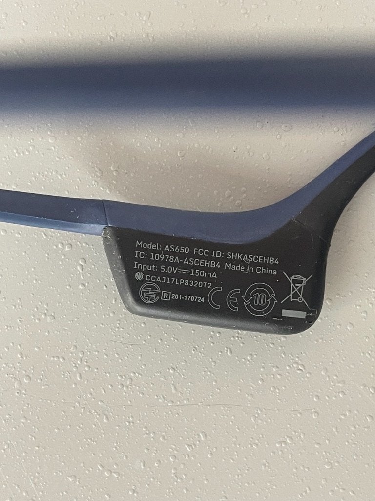 Aftershokz, Overige merken, Gebruikt, Ophalen of Verzenden, Over oor (circumaural)