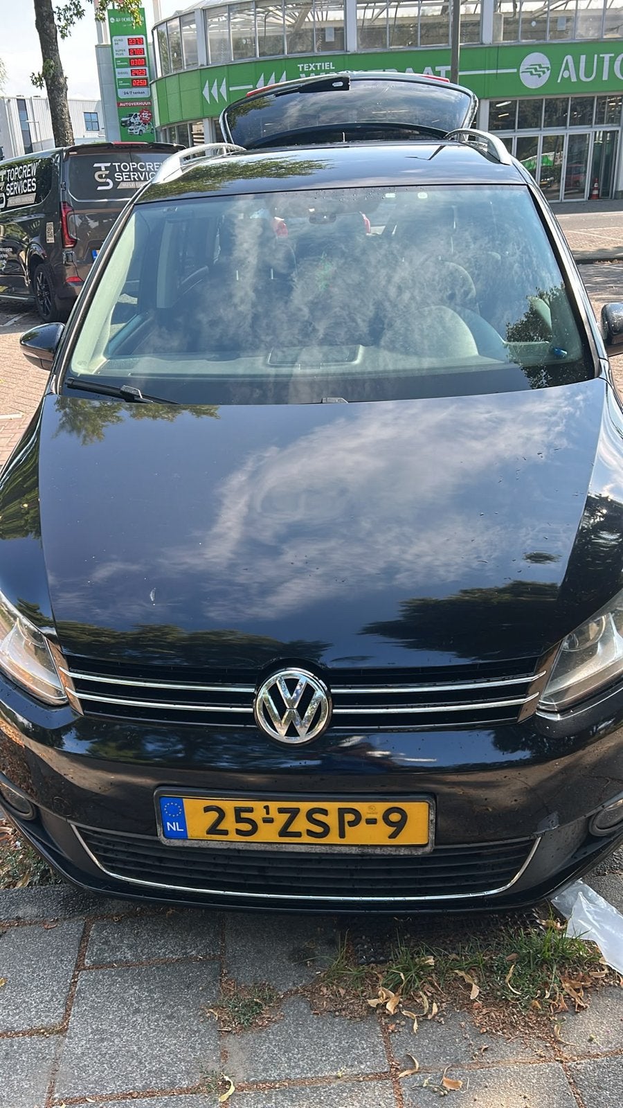 Volkswagen Touran 1.6 TDI 77KW 2012 Zwart, Voorwielaandrijving, 4 cilinders, 7 stoelen, Zwart