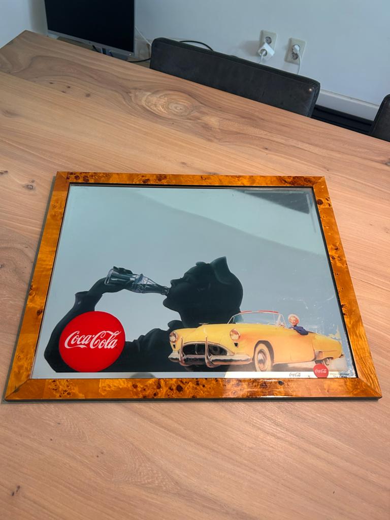 Coca-Cola spiegels, Ophalen, Gebruikt