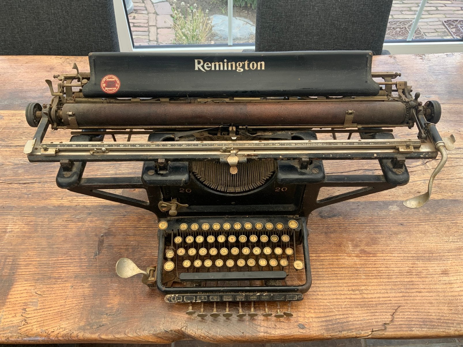 Remington vintage typemachine, Diversen, Typemachines, Ophalen, Zo goed als nieuw
