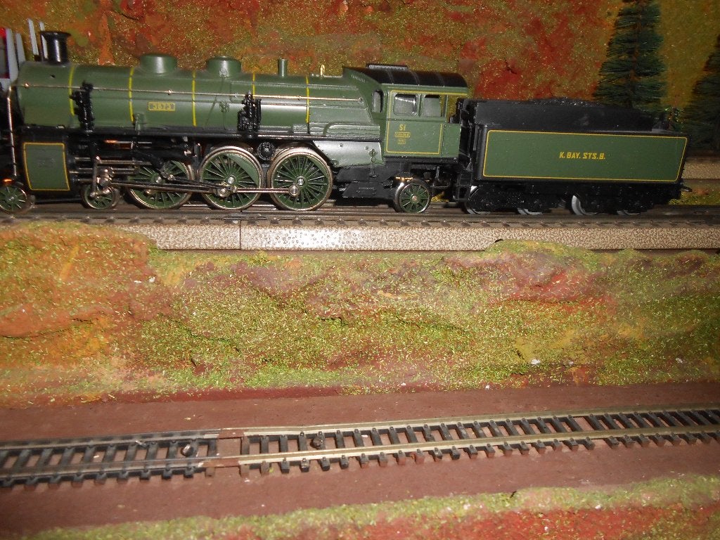 Märklin 3092, Bayerische Stoomlok Br S 3/6 groen, Wisselstroom, Locomotief, Nieuw, Ophalen of Verzenden
