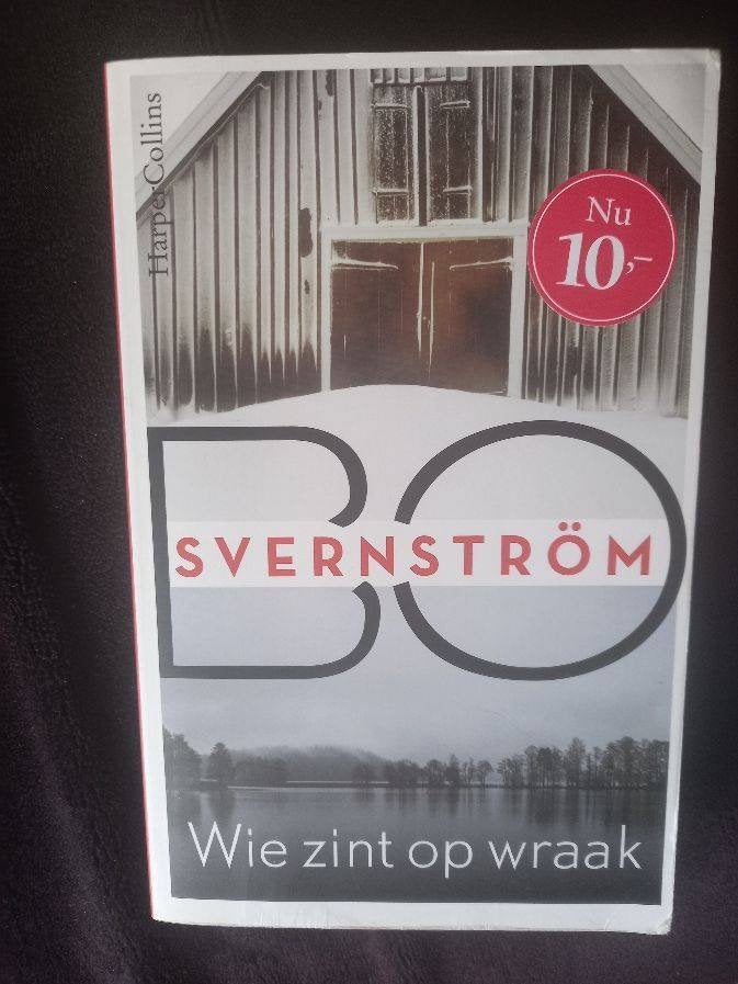 wie zint op wraak: Bo Svernström, Boeken, Ophalen of Verzenden, Zo goed als nieuw