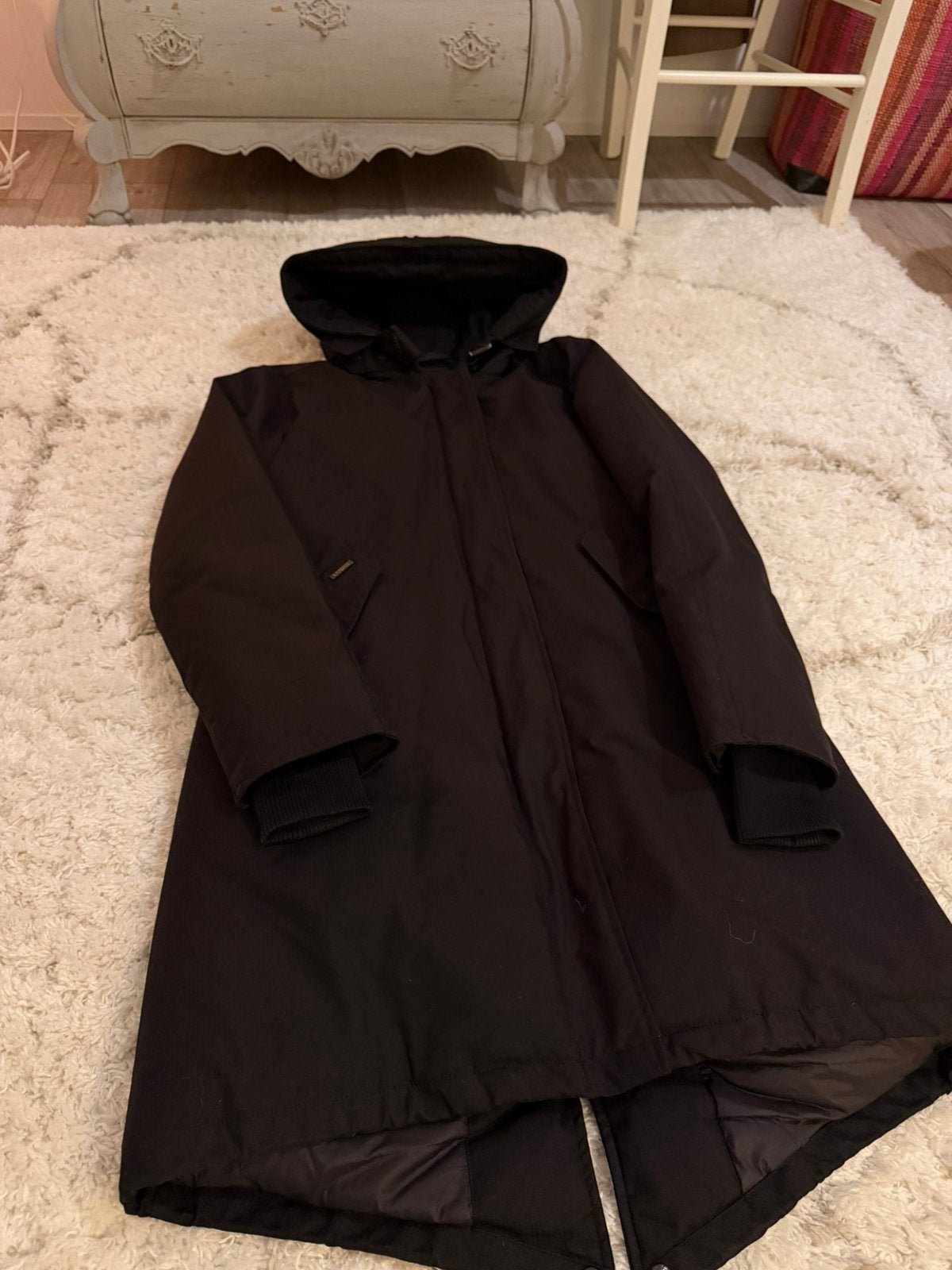 Nieuwe Airforce Parka Zwart maat M, Ophalen of Verzenden, Nieuw, Maat 38/40 (M), Zwart