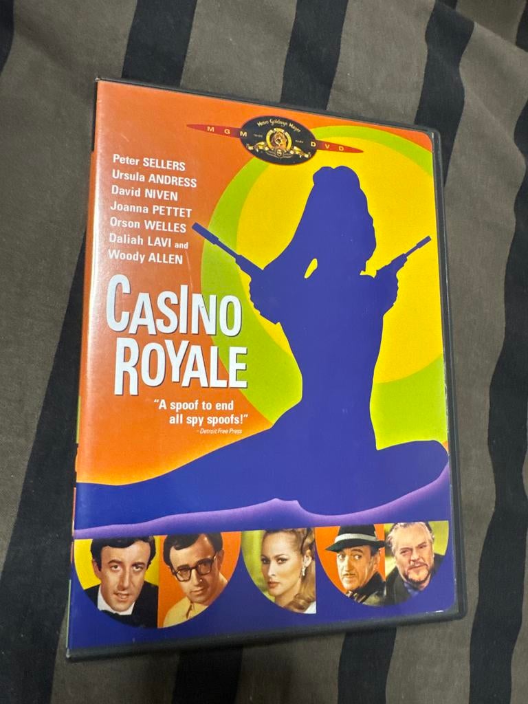 Casino Royale (1967) DVD - Klassieke Spionage Komedie, Vanaf 12 jaar, Ophalen of Verzenden, Gebruikt, Overige genres