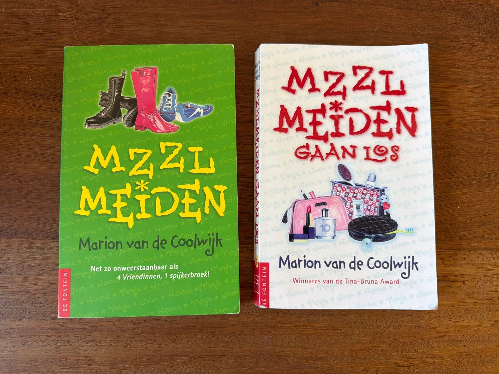 MZZL Meiden - Marion van de Coolwijk (2 boeken), Ophalen of Verzenden, Gelezen, Fictie