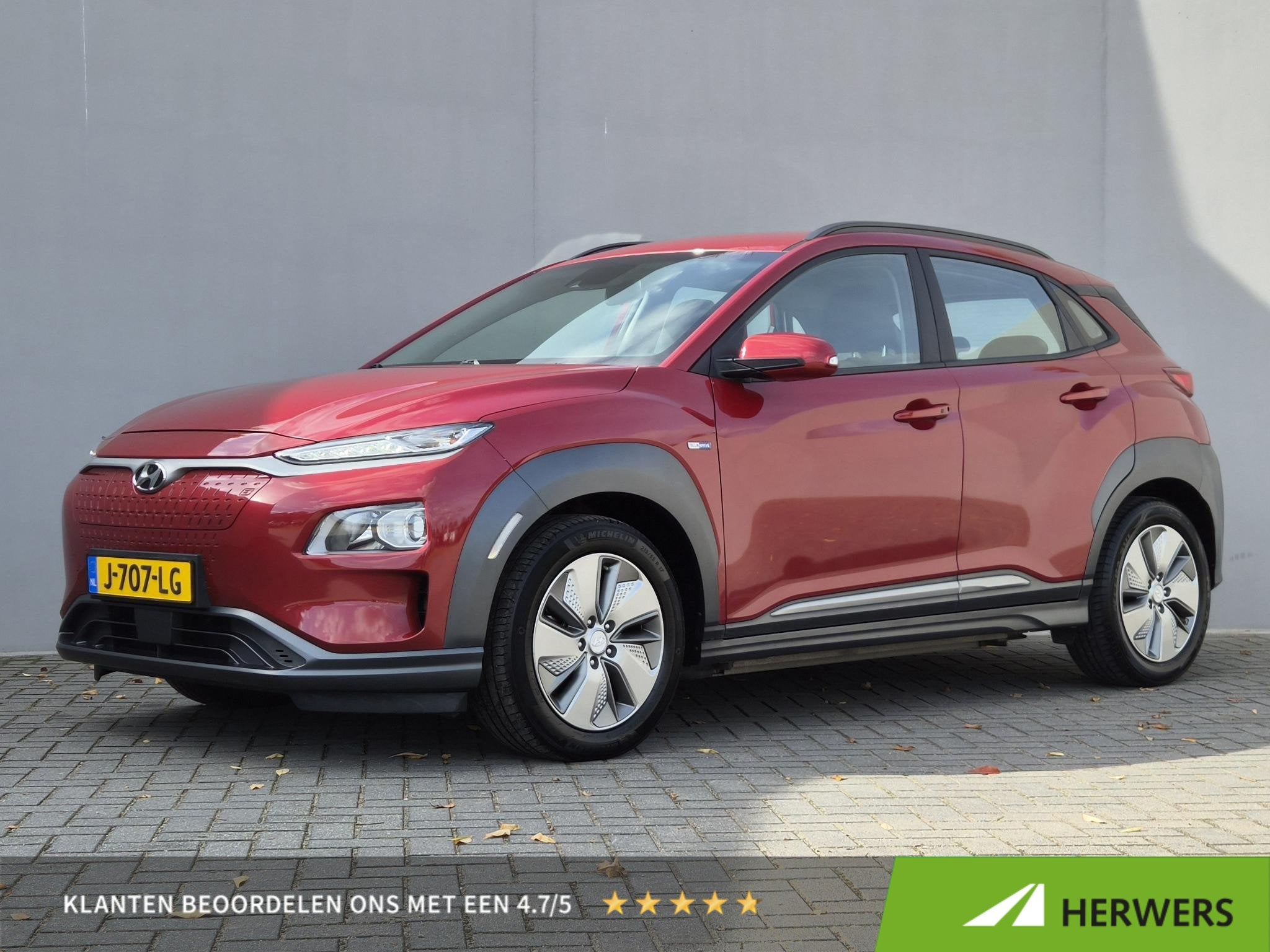 Hyundai Kona EV Comfort 39 kWh / SOH 100% / Dealer Onderhoud, Gebruikt, 100 %, Origineel Nederlands, 289 km
