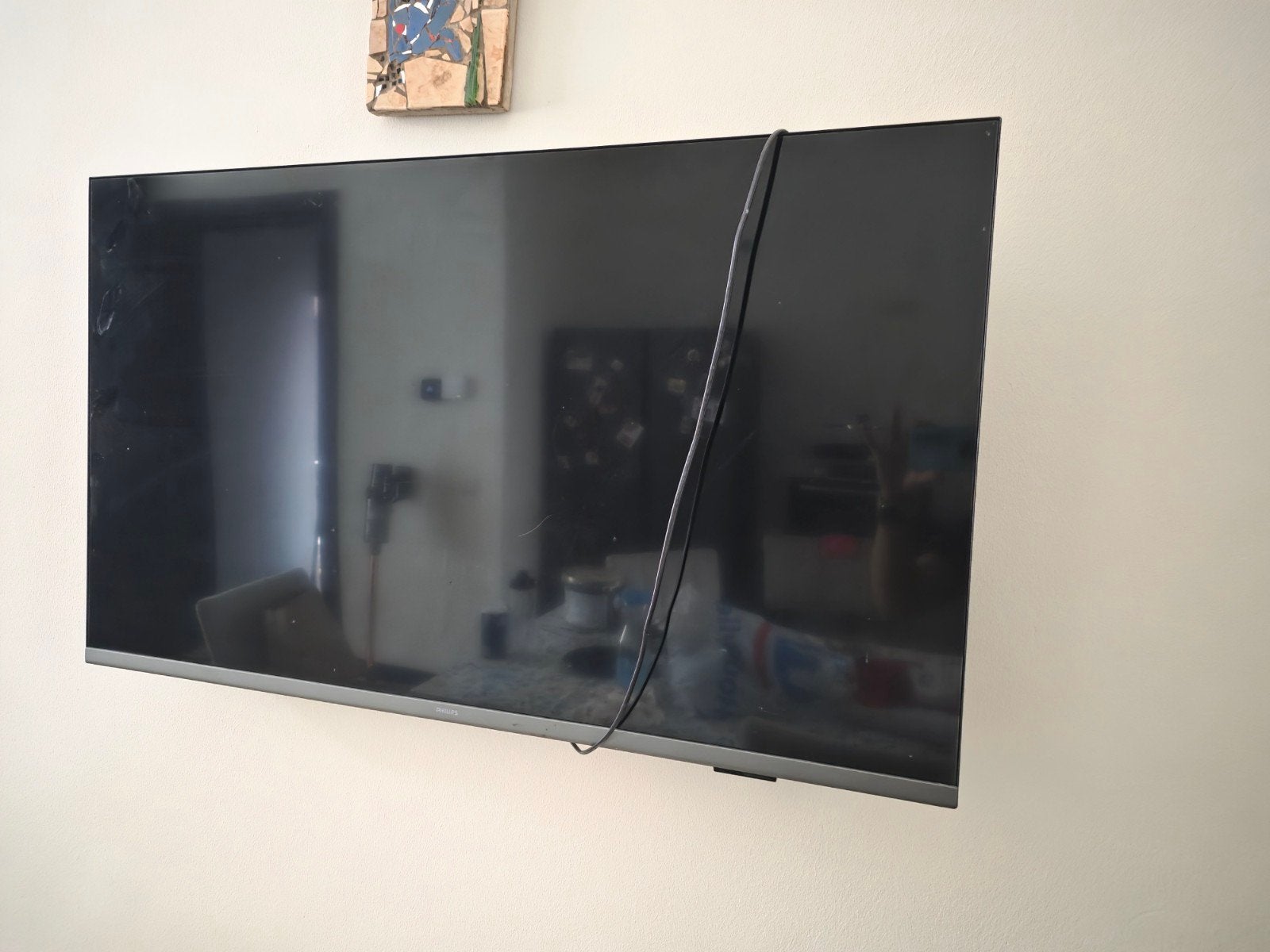 Philips Smart TV met muurbeugel, Ophalen, Gebruikt, Philips, Smart TV
