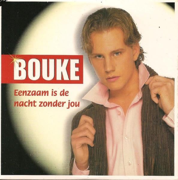 Bouke – Eenzaam Is De Nacht Zonder Jou.  CD Single Nieuw., 1 single, Ophalen of Verzenden, Nieuw in verpakking, Pop