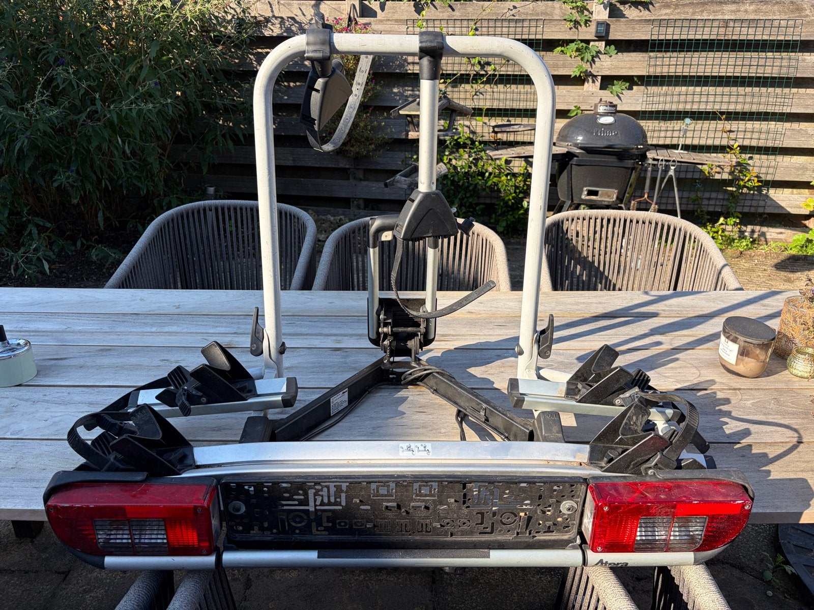 Atera SSP 2/3 Trekhaakdrager voor 2 fietsen, Auto diversen, Ophalen, Gebruikt, 2 fietsen, Trekhaakdrager