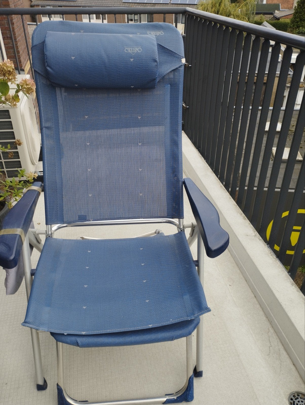 mooie tuinstoel, Tuin en Terras, Ophalen, Gebruikt, Kunststof