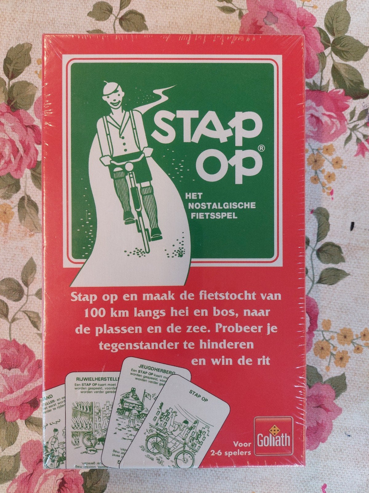 Stap Op FietsSpel, Vijf spelers of meer, Ophalen of Verzenden, Nieuw, Goliath