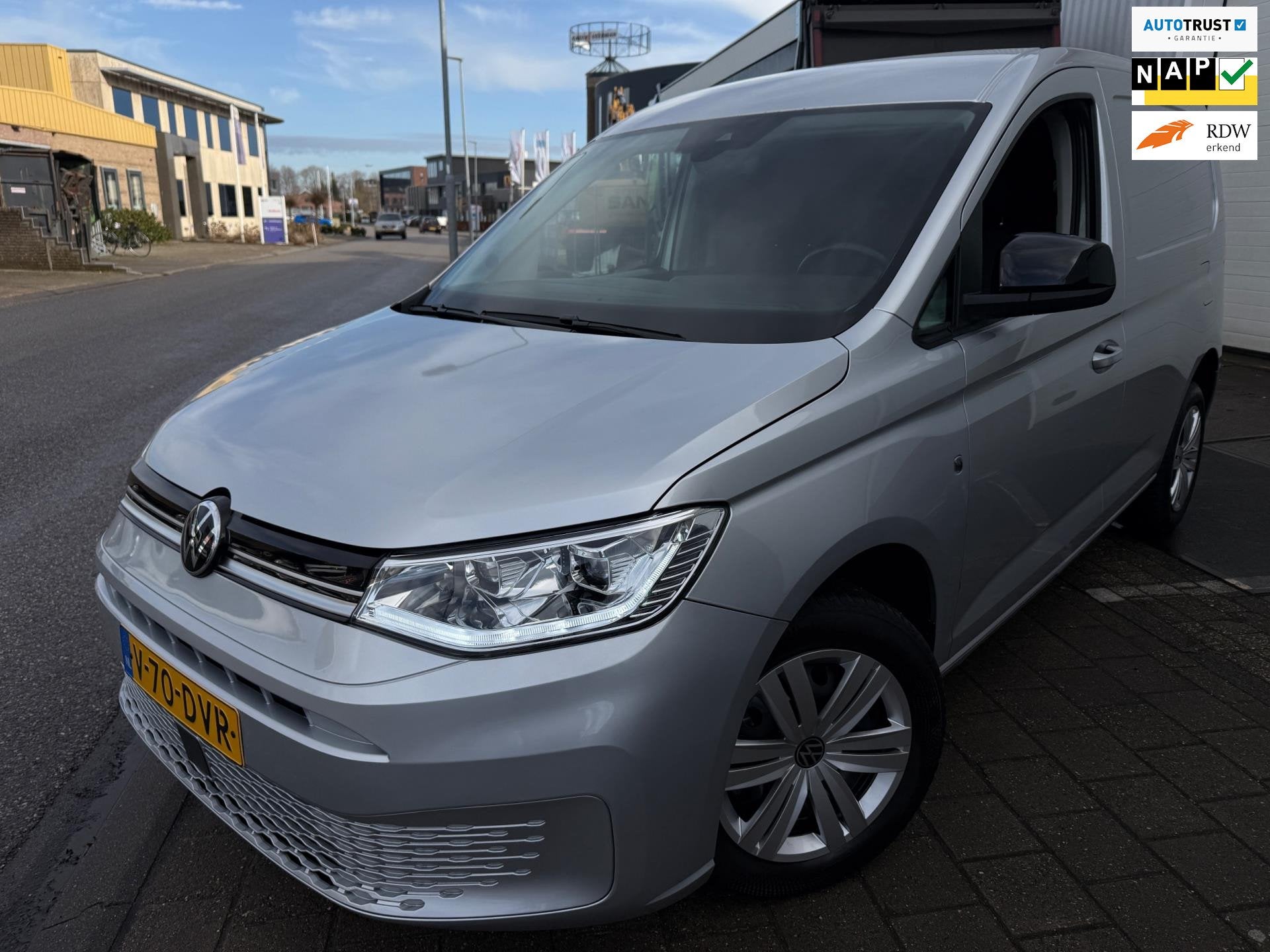 Volkswagen Caddy Cargo 2.0 TDI 2024 AUT NAVI CARPLAY ERGO LE, Gebruikt, 4 cilinders, Met garantie (alle), Volkswagen