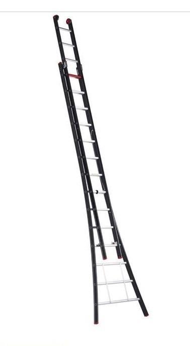 Altrex Nevada 2-delige reformladder - 2 x 14 sporten NIEUW, Doe-het-zelf en Verbouw, Ladders en Trappen, Ophalen, Nieuw, Ladder
