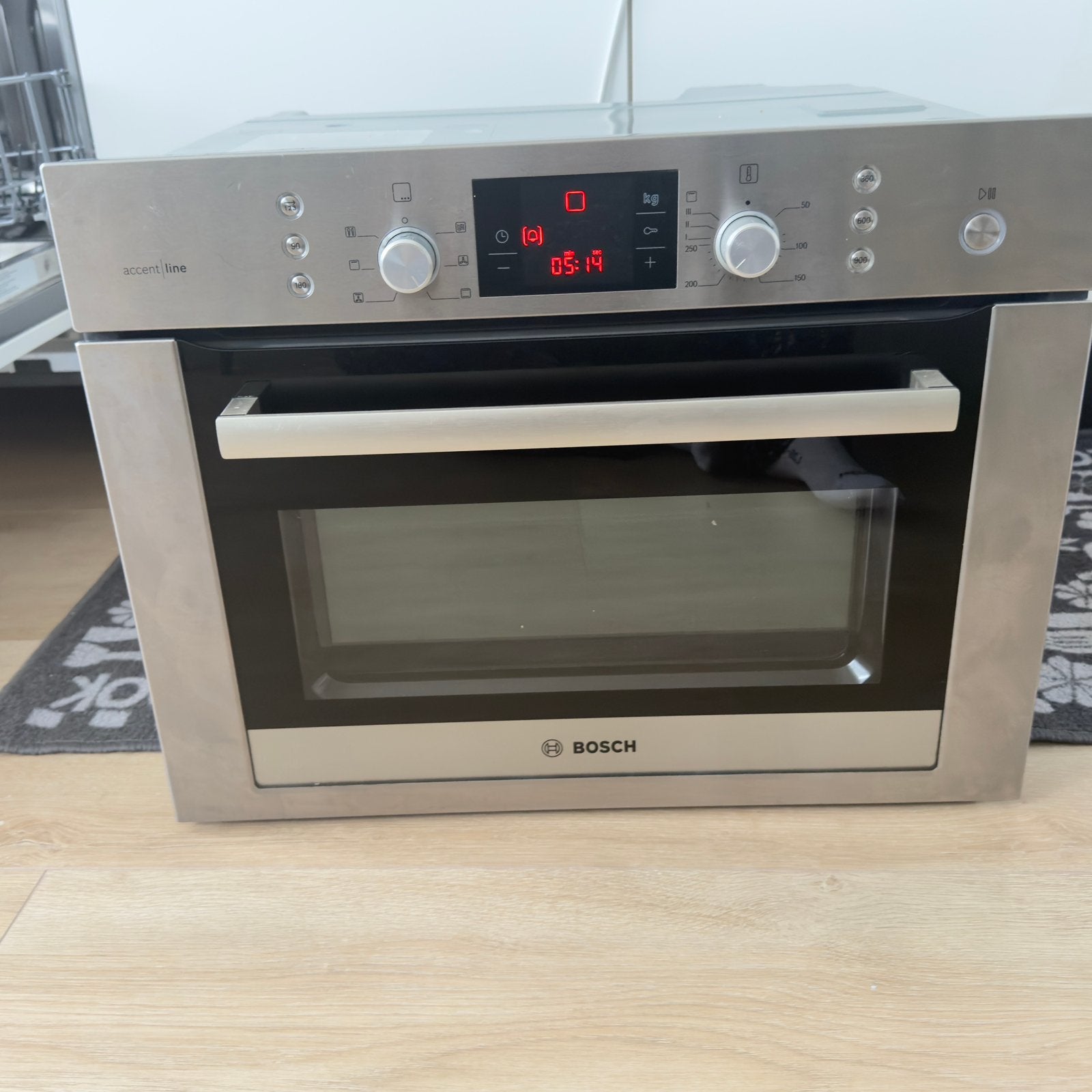 Bosch kombioven (lees de beschrijving aub!), Witgoed en Apparatuur, Ophalen, 45 tot 50 cm, Gebruikt, Bosch