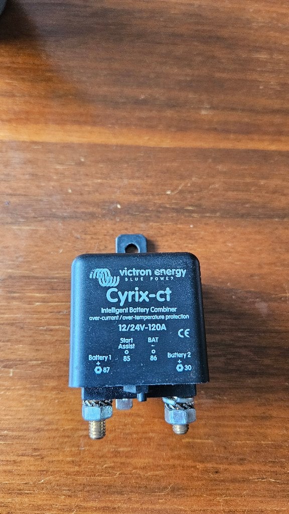 Victron Energy Cyrix-ct, Ophalen, Gebruikt