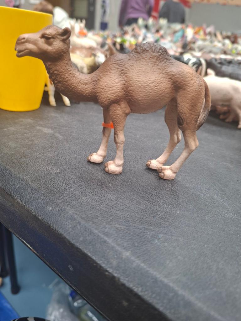 Schleich dromedaris, Ophalen of Verzenden, Zo goed als nieuw, Boerderijdier, Beeldje of Figuurtje