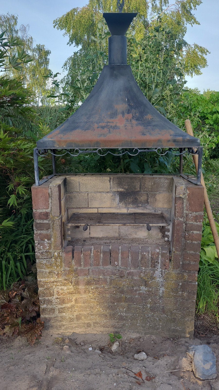 Schoorsteenkap BBQ kap - Robuust en functioneel, Ophalen of Verzenden, Vrijstaande haard, Houthaard
