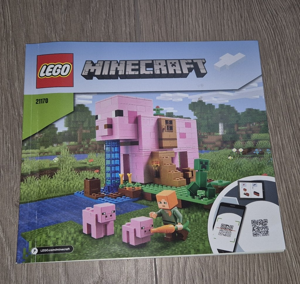 LEGO 21170 Minecraft het varkenshuis, Gebruikt, Verzenden, Minecraft, Lego
