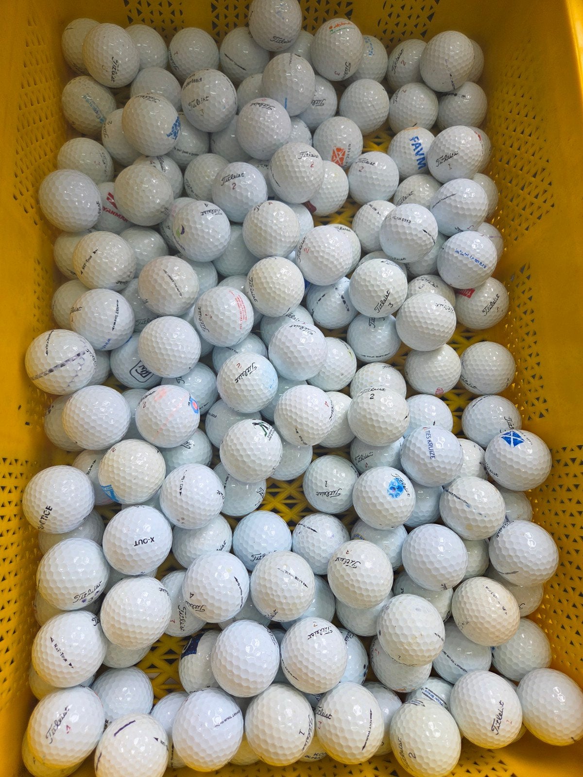 50x Titleist Tour Mix Golfballen - AAAA Kwaliteit, Ophalen of Verzenden, Titleist, ., .