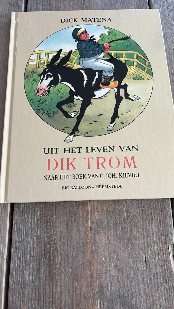 1e druk Uit het leven van Dik Trom. Naar boek v Joh Kieviet, Eén stripboek, Ophalen of Verzenden, Zo goed als nieuw