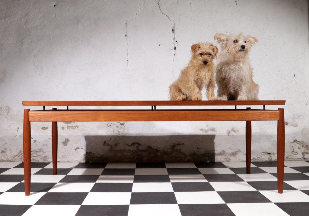 Danish Design Grete Jalk coffee table, Model 622/54 Teak, Ophalen