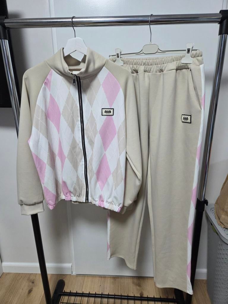 Trainingspak met ruitpatroon, Italy  moda, Ophalen of Verzenden, Nieuw
