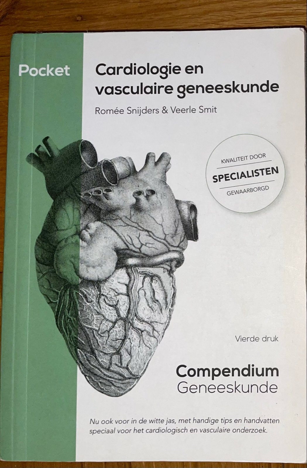 Compendium Geneeskunde: Cardiologie en vasculaire geneeskund, Ophalen of Verzenden, Beta, Zo goed als nieuw, WO