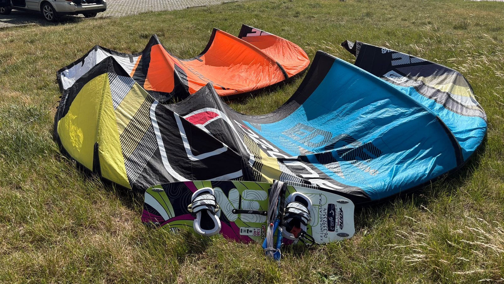 Ozone Edge kiteset#kite#V8#V9#Ozone contact bar, Watersport en Boten, Kitesurfen, Twintip, Ophalen of Verzenden, Gebruikt, Kite