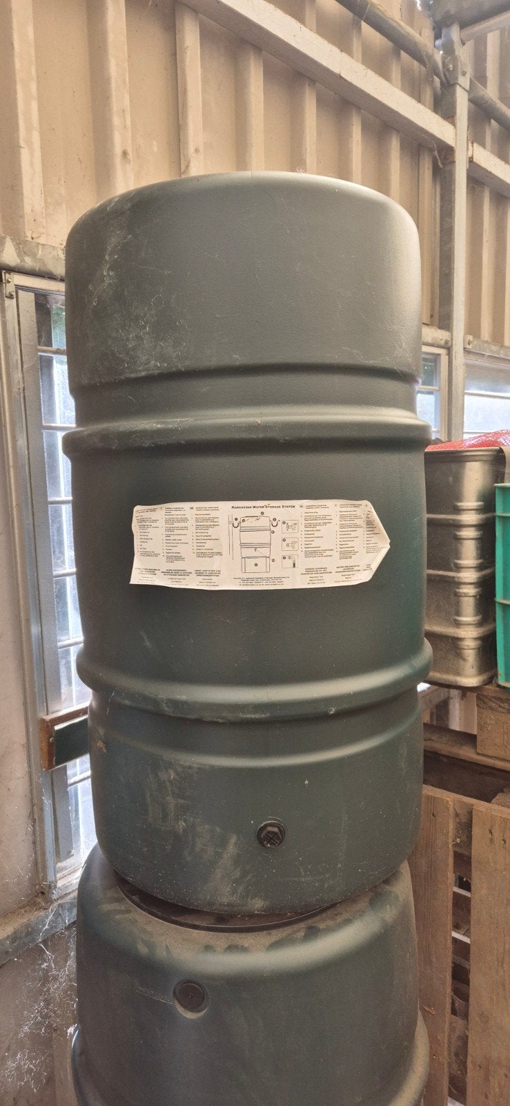 Regenton harcostar 225 liter nieuw, Ophalen