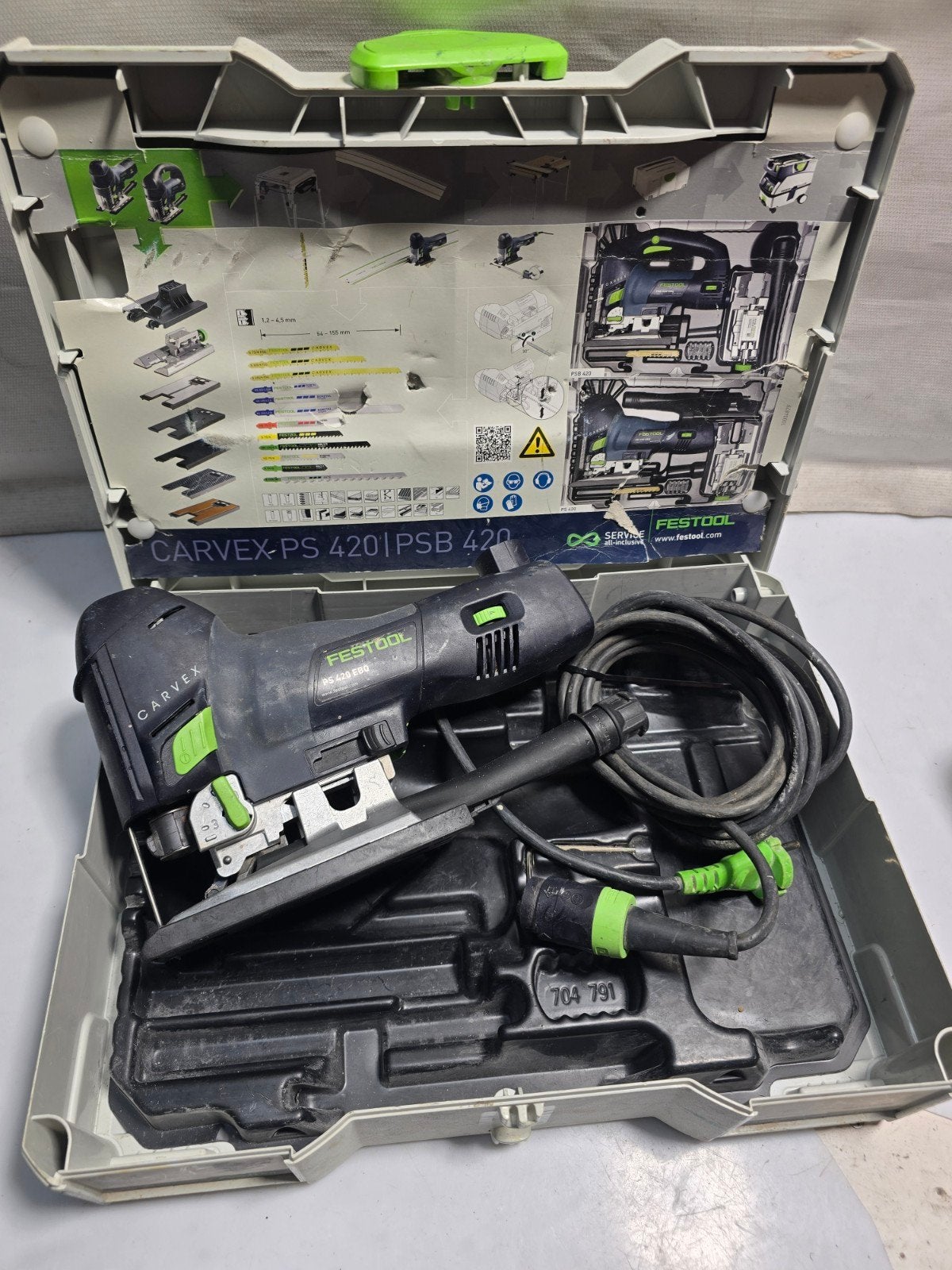 Festool Decoupeerzaag PS 420 EBQ-Plus CARVEX, Ophalen of Verzenden, Festool, N.v.t, N.v.t