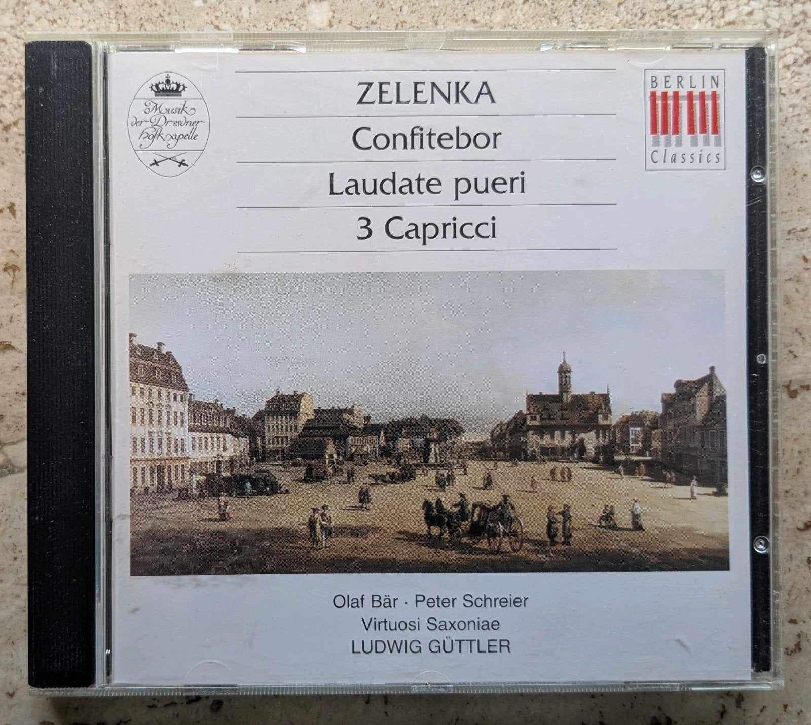 Zelenka - Confitebor, Laudate pueri, 3 Capricci, Gebruikt, Overige componisten, Inclusief doosje, Ophalen of Verzenden